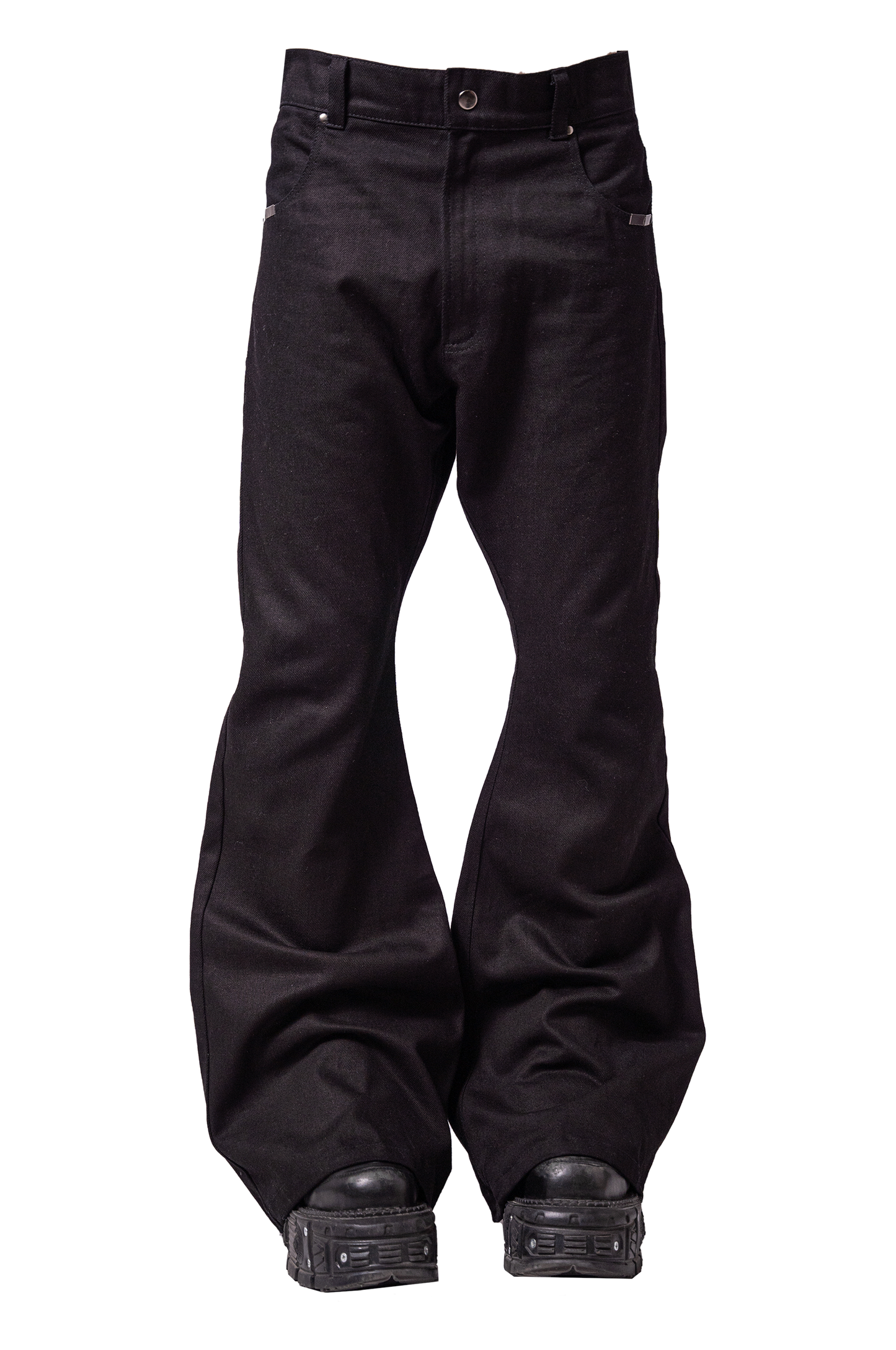 «SILENCE» WIDE BOOTCUT JEANS