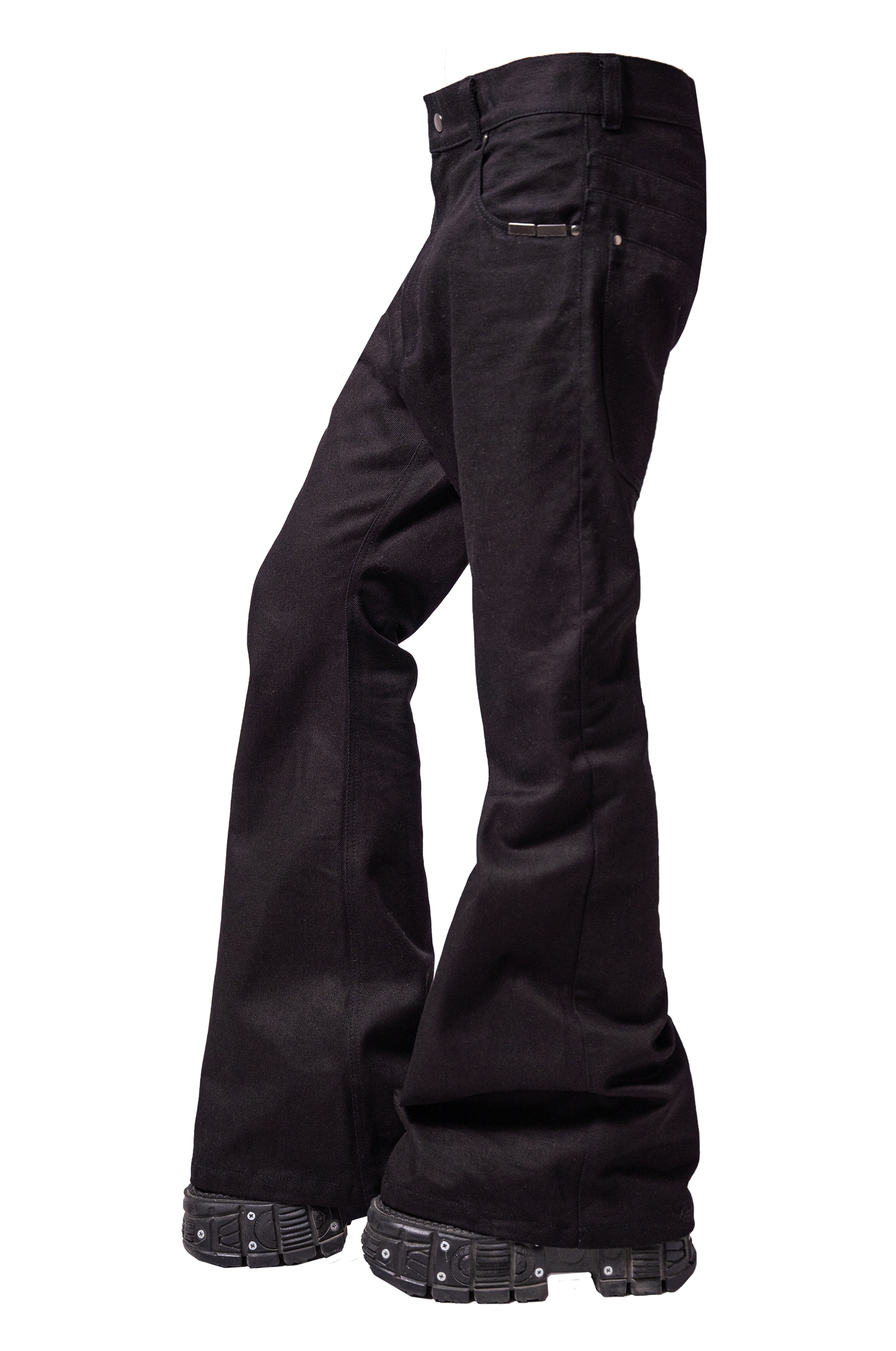 «SILENCE» WIDE BOOTCUT JEANS