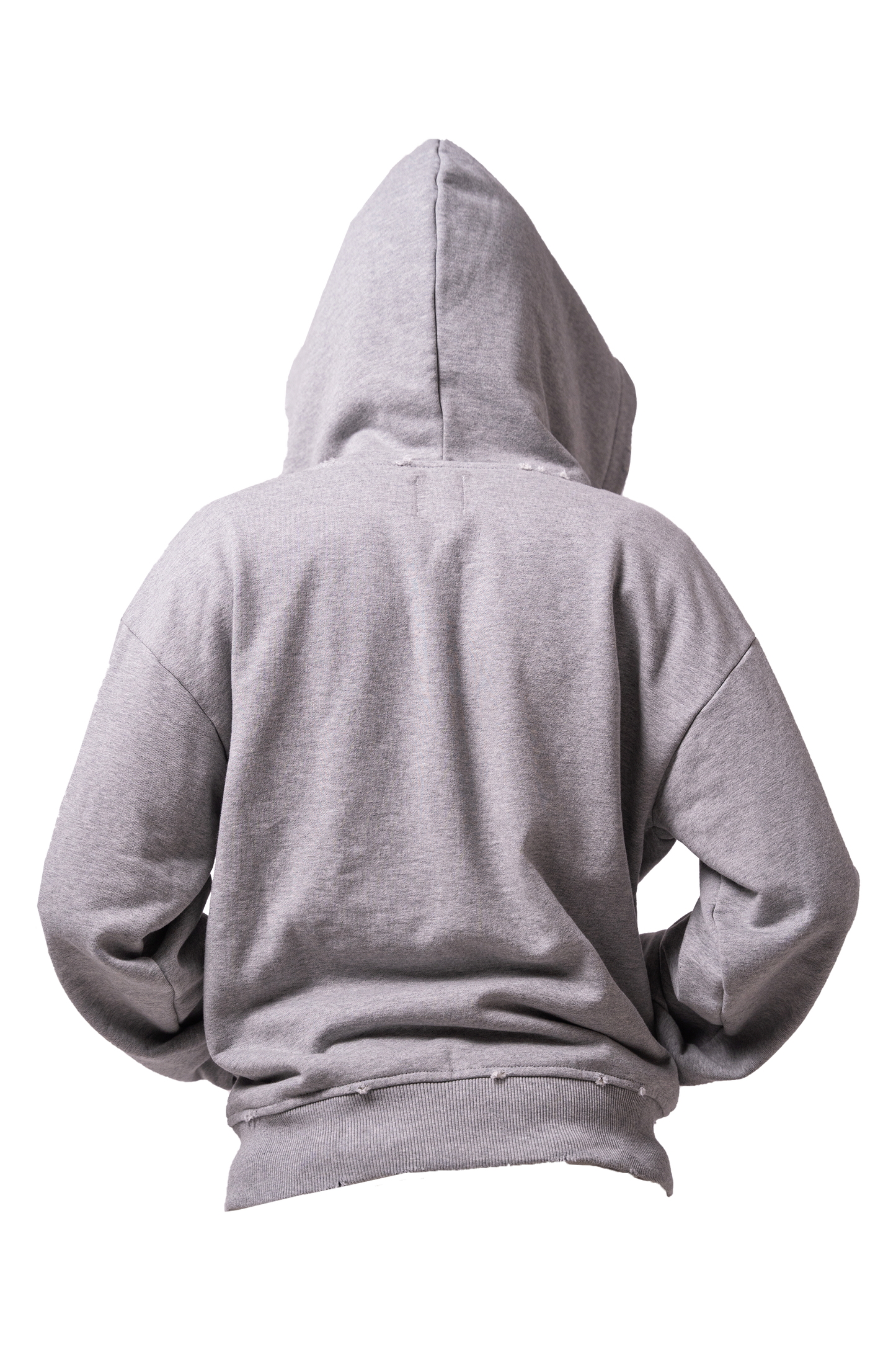 «WHITE NOISE» ZIP HOODIE