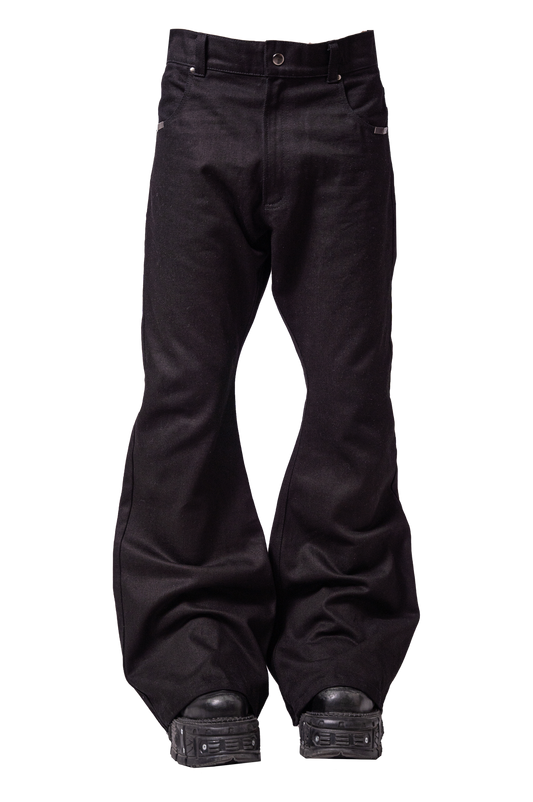 «SILENCE» WIDE BOOTCUT JEANS