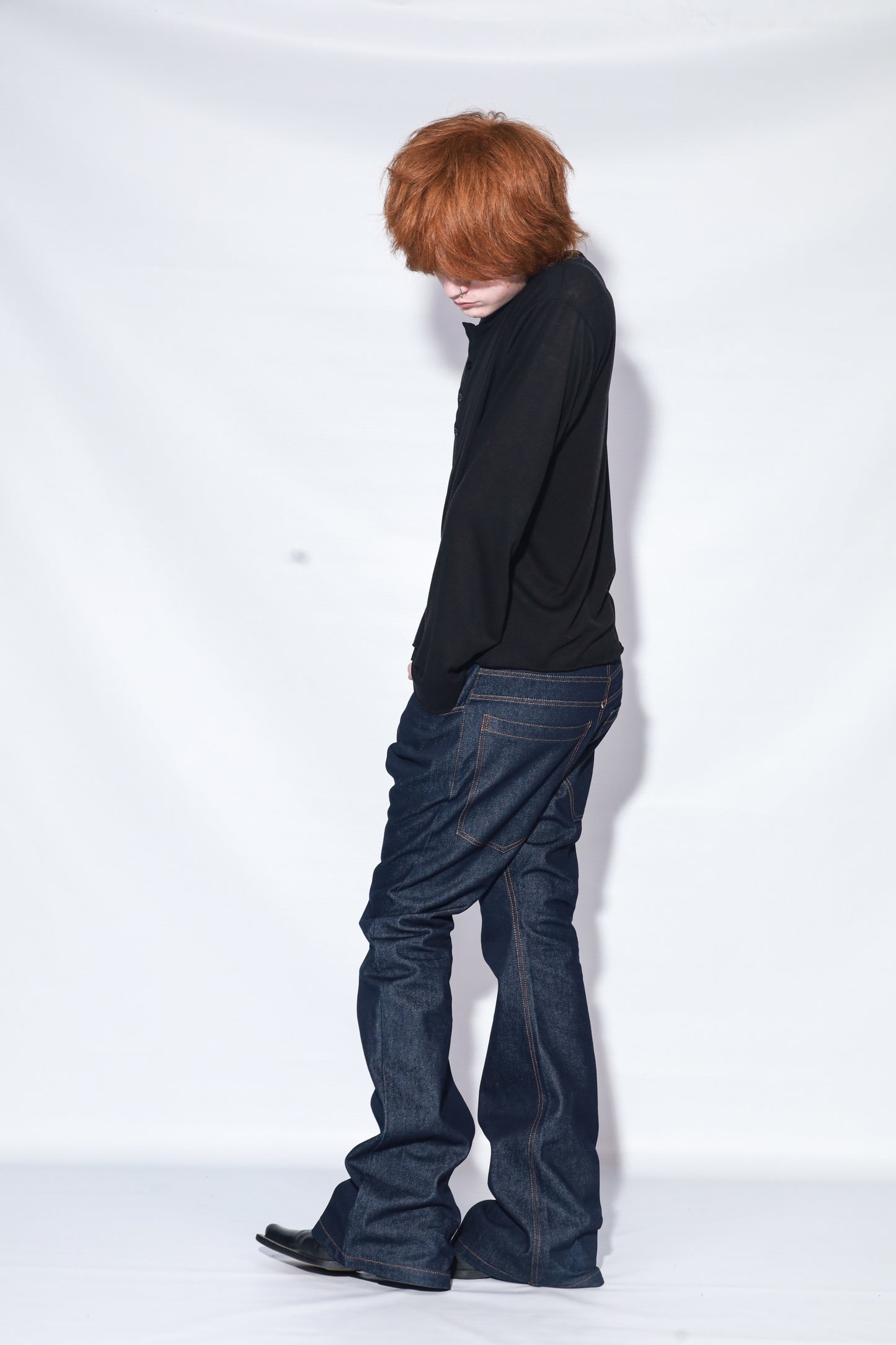 PURE RAW BOOTCUT JEANS