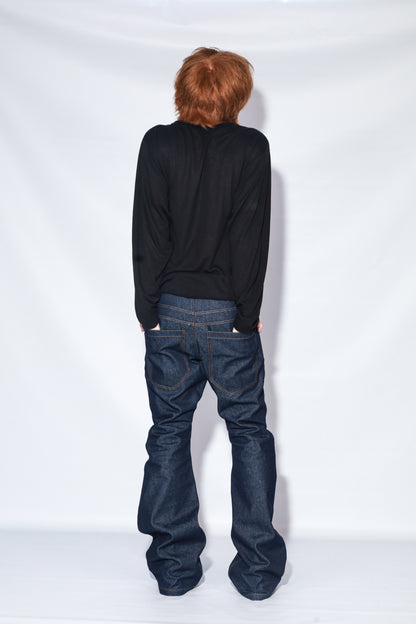 PURE RAW BOOTCUT JEANS