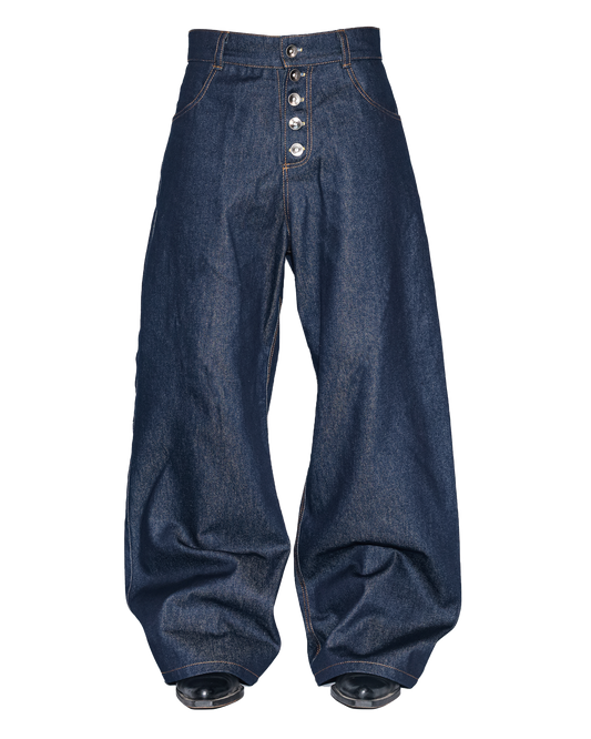 FLOW RAW LOOSE FIT JEANS